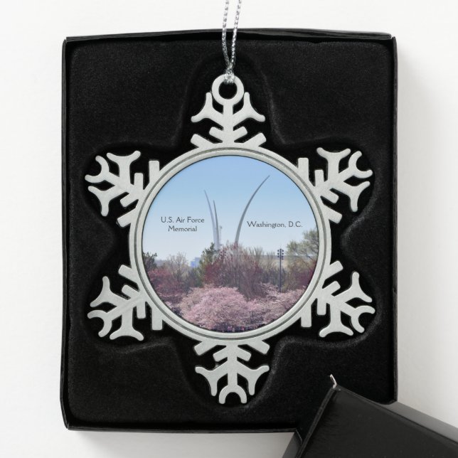 U.S. Air Force Memorial Pewter Ornament (Box)