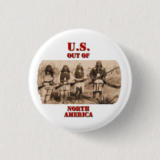 U.S. Aus Nordamerika heraus Button