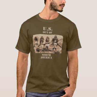 U.S. aus Nordamerika heraus T-Shirt
