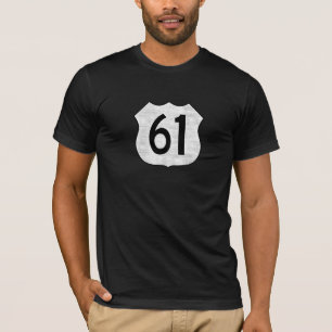 U.S. Autobahn 61 Wegweiser T-Shirt