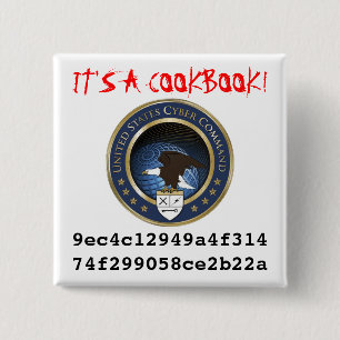 U.S. Cyber-Befehl: Es ist ein Kochbuch! Button