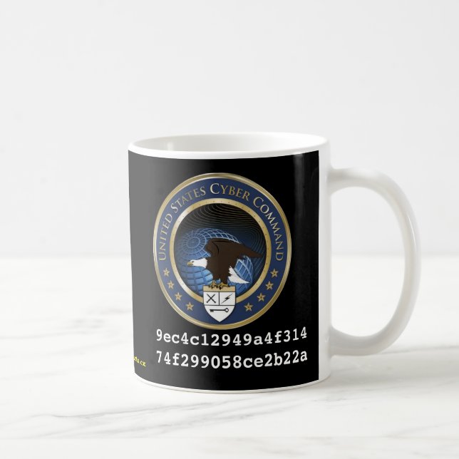 U.S. Cyber-Befehl Tasse (Rechts)