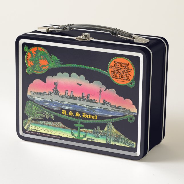 U.S. Detroit CL-8 Lunch Box (Vorderseite)