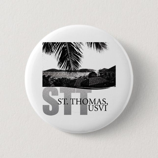 U.S. Die Jungferninseln Button (Vorderseite)