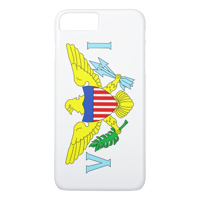 U.S. Die Jungferninseln-Flagge Case-Mate iPhone Hülle (Rückseite)