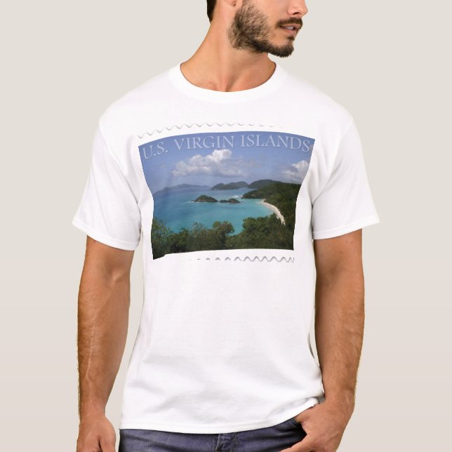 U.S. Die Jungferninseln - Johannes Stamm-Bucht T-Shirt (Vorderseite)