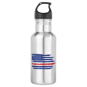 U.S. Flag Cycling Edelstahlflasche