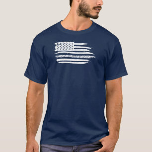 U.S. Flag Cycling T-Shirt