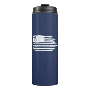 U.S. Flag Cycling Thermosbecher