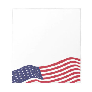U.S. Flag Notepad Notizblock