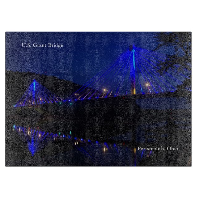 U.S. Grant Bridge Schneidebrett (Vorderseite)