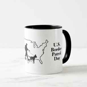 U.S. Grenzpatrouillentag Tasse