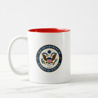 U.S.H.D.L. ZWEIFARBIGE TASSE