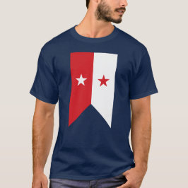 U.S. Kavallerieguidon-Wimpel-Vertikale - Sheridan T-Shirt