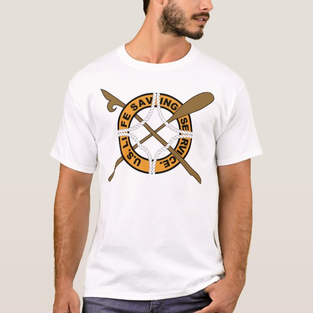 U.S. Leben, das Service rettet T-Shirt (Vorderseite)