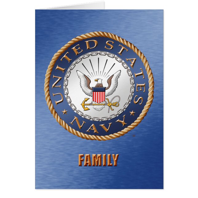 U.S. Marine-Familien-Karte (Vorne)