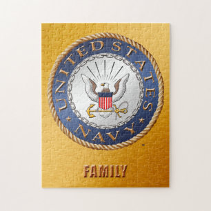 U.S. Marine-Familien-Puzzlespiel Puzzle