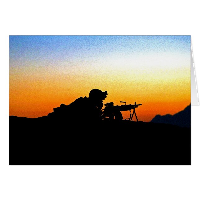 U.S. Marine liefert Sicherheitsabsicherung (Vorderseite (Horizontal))