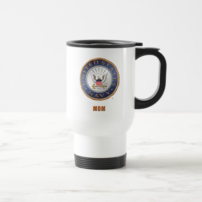 U.S. Marine-Mama-Reise/Pendler-Tasse Reisebecher (Rechts)