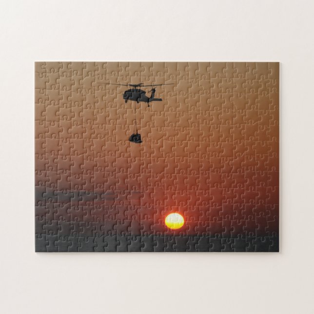 U.S. Marine MH-60S Seahawk Puzzle (Horizontal)
