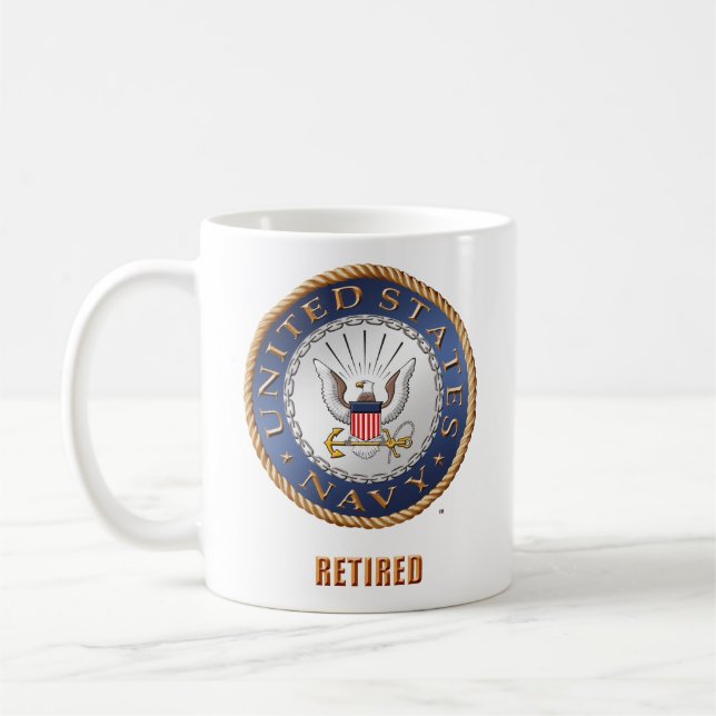 U.S. Marine pensionierte Tasse (Links)