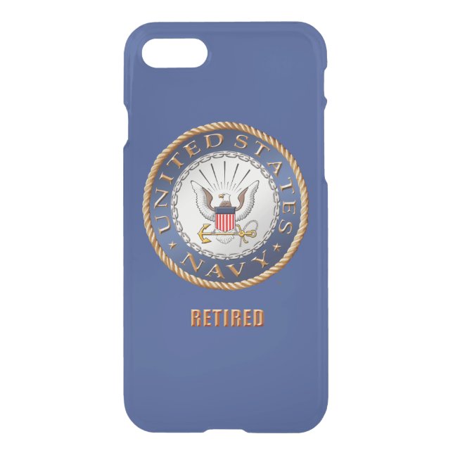 U.S. Marine pensionierter iPhone Fall Uncommon iPhone Hülle (Rückseite)