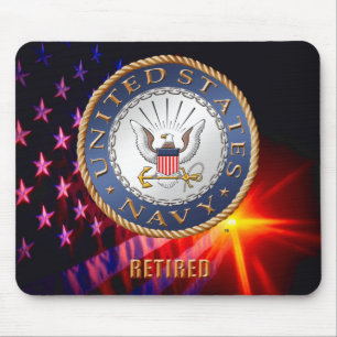 U.S. Marine pensioniertes Mousepad
