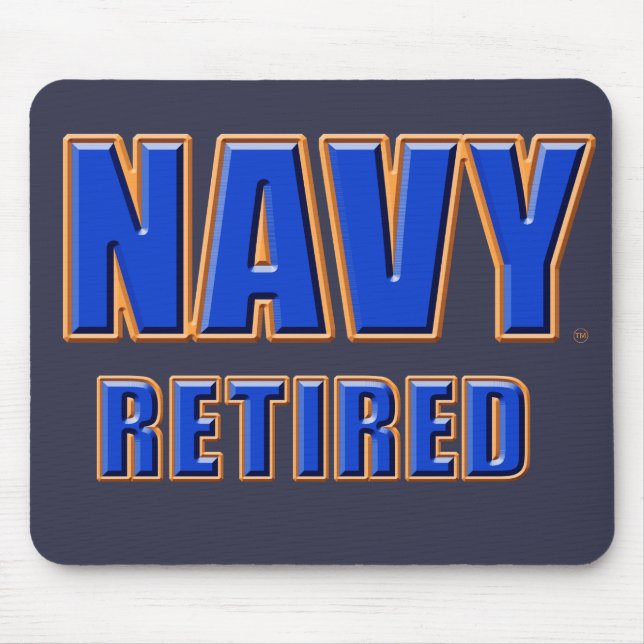 U.S. Marine pensioniertes Mousepad (Vorne)