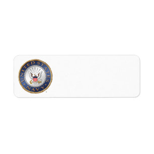 U.S. Marine-Rücksendeadresse-Aufkleber
