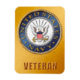 U.S. Marine-Veteranen-flexibler Foto-Magnet Magnet