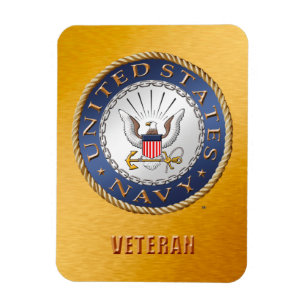 U.S. Marine-Veteranen-flexibler Foto-Magnet Magnet