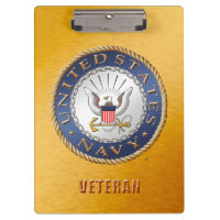 U.S. Marine-Veteranen-Klemmbrett