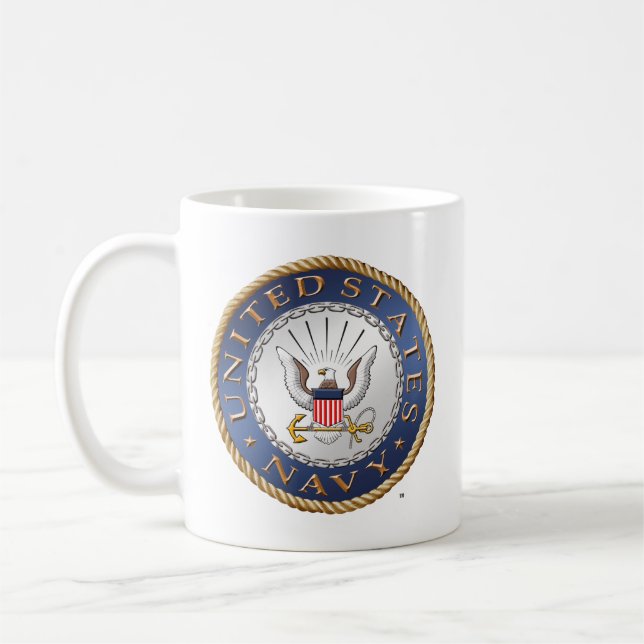 U.S. Marine-Veteranen-Tasse Kaffeetasse (Links)