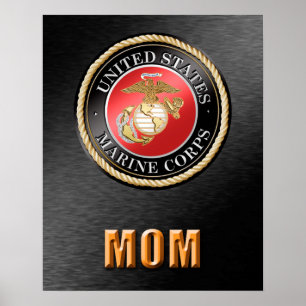 U.S. Marinekorps-Mama Poster