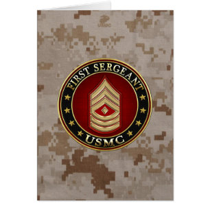 U.S. Marines: Erster Sergeant (USMC 1stSgt) [3D]