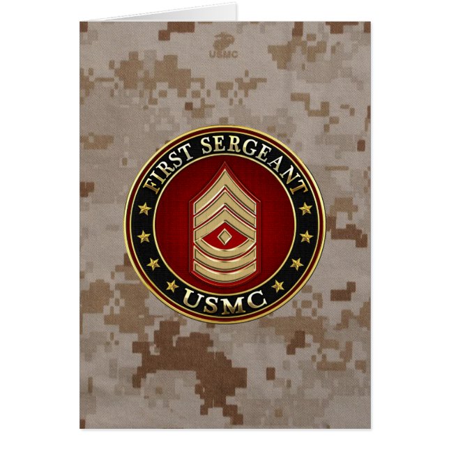 U.S. Marines: Erster Sergeant (USMC 1stSgt) [3D] (Vorne)