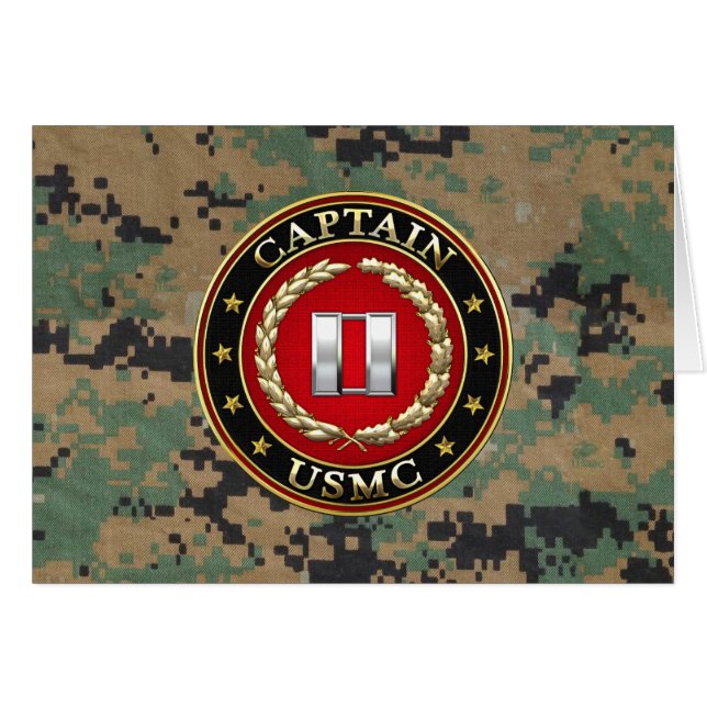 U.S. Marines: Kapitän (USMC Capt) [3D] (Vorderseite (Horizontal))