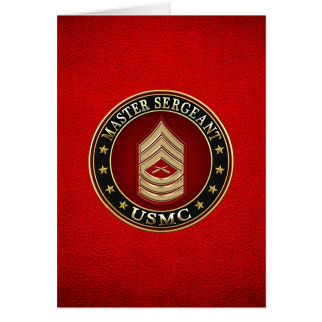 U.S. Marines: Master Sergeant (USMC MSgt) [3D] (Vorne)