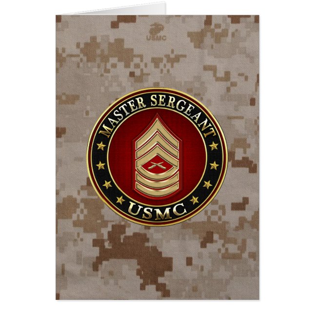 U.S. Marines: Master Sergeant (USMC MSgt) [3D] (Vorne)