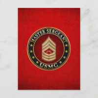 U.S. Marines: Master Sergeant (USMC MSgt) [3D]