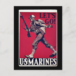 U.S.Marines Postkarte