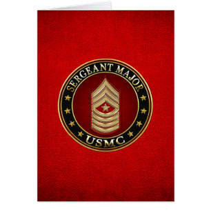 U.S. Marines: Sergeant Major (USMC SgtMaj) [3D]