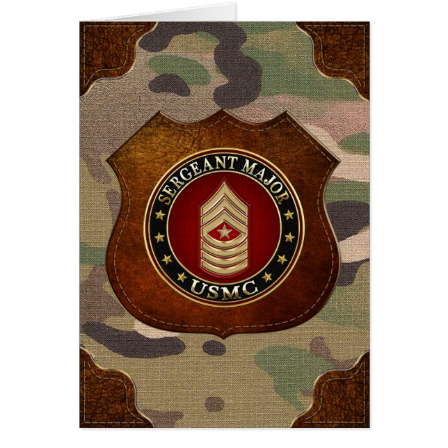 U.S. Marines: Sergeant Major (USMC SgtMaj) [3D] (Vorne)