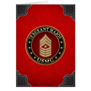 U.S. Marines: Sergeant Major (USMC SgtMaj) [3D]