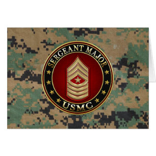 U.S. Marines: Sergeant Major (USMC SgtMaj) [3D]