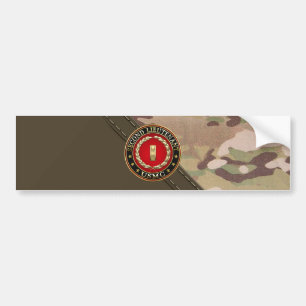 U.S. Marines: Zweiter Leutnant (USMC 2ndLt) [3D] Autoaufkleber