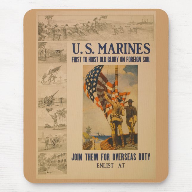 U.S. Marinesoldaten: 1913 - Mousepad #1 (Vorne)