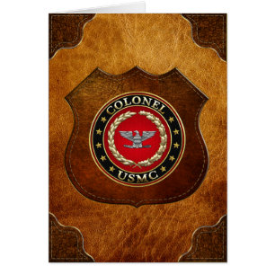 U.S. Marinesoldaten: Oberst (USMC Col.) [3D]
