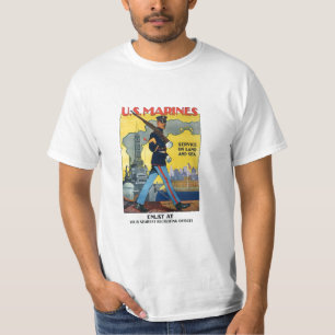 U.S. Marinesoldaten: Service am Land und am Meer! T-Shirt