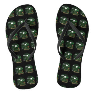 U.S. Militär - Luftwaffen-Jet, Radar, Flip Flops